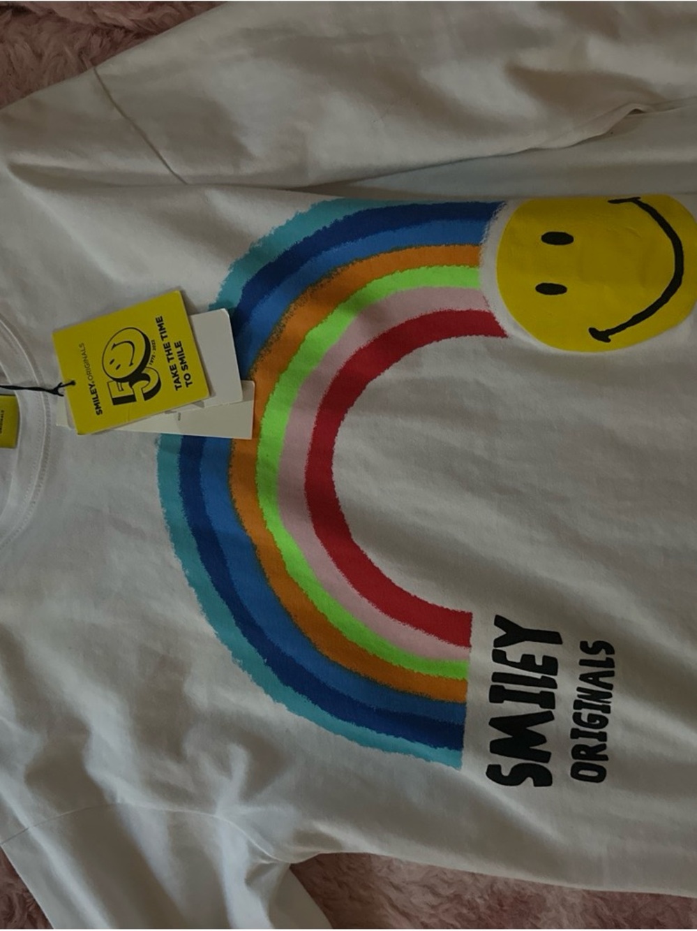 ZARA Smiley Long Sleeve T-Shirt